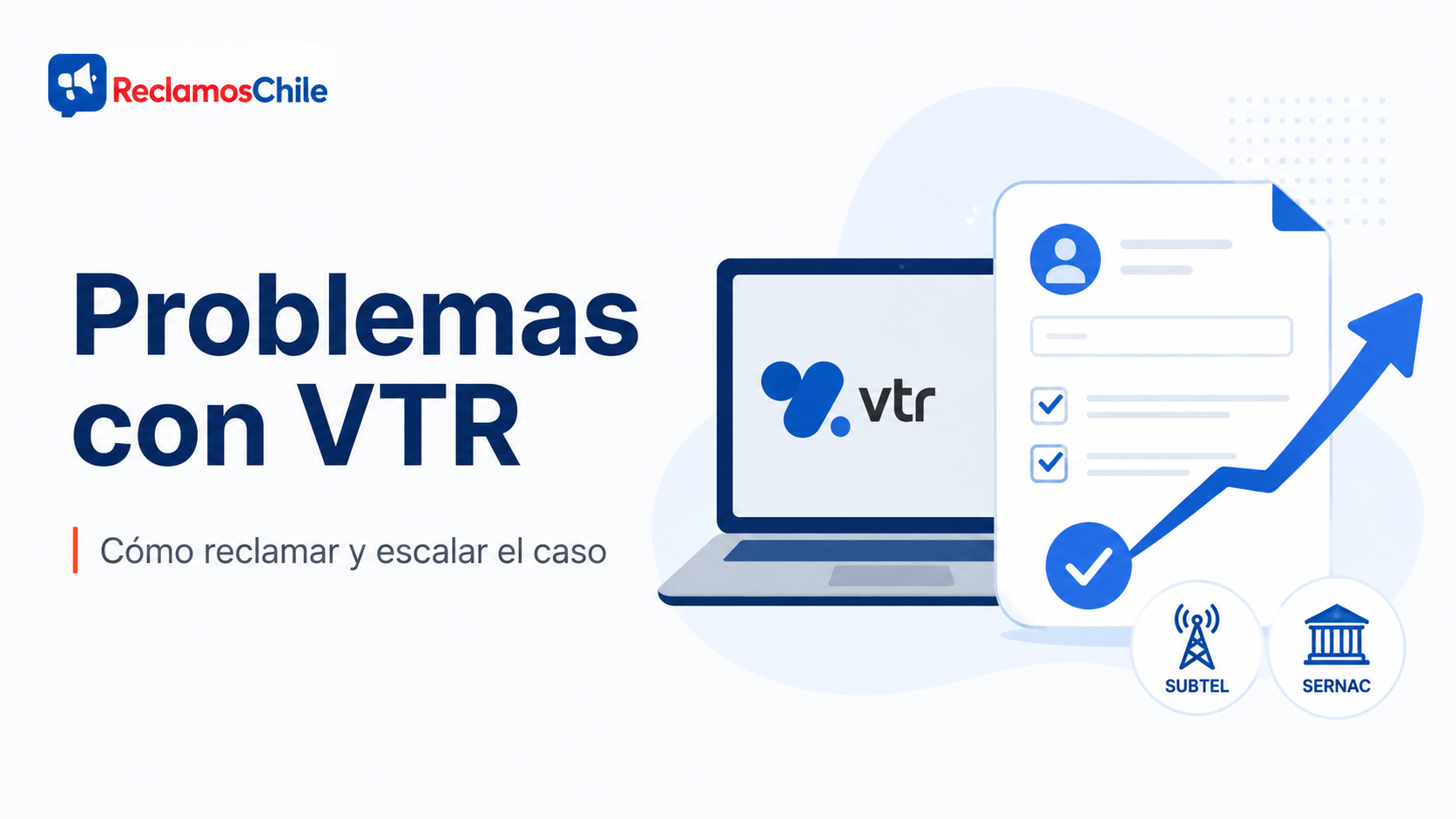 Cómo hacer un reclamo VTR paso a paso