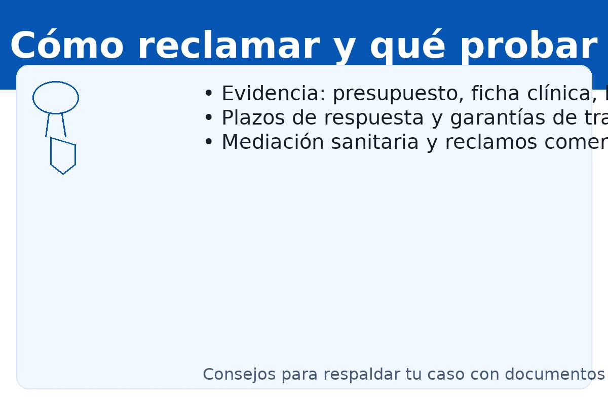 Uno Salud Dental: cómo reclamar con evidencia (presupuesto, ficha clínica, boleta) y cuándo escalar a Superintendencia o SERNAC