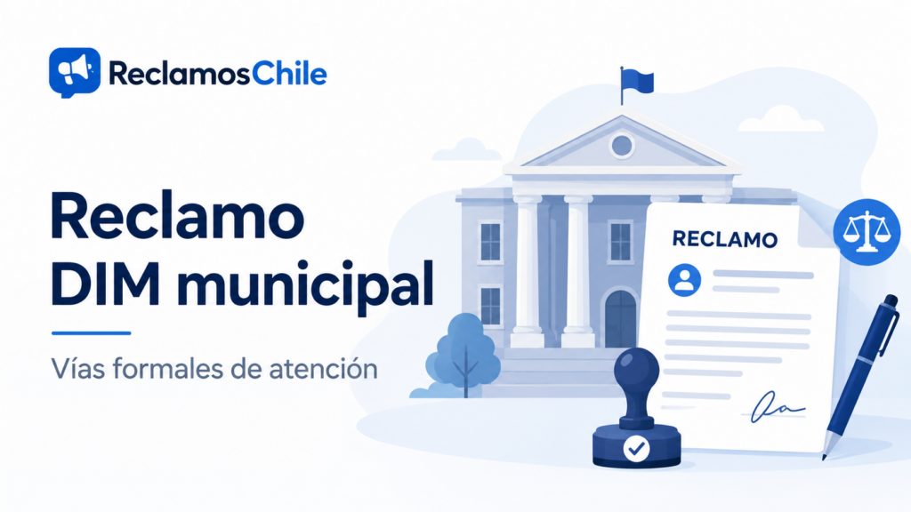 Reclamo DIM (municipal/atención)